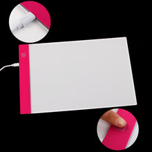Load image into Gallery viewer, A4 Dimmable Light Pad/Light Board Blue, Blue and Pink