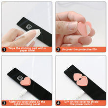 Load image into Gallery viewer, Light Board Power Button Cover Hearts